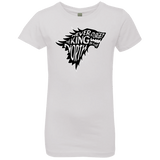 T-Shirts White / YXS Never Forget The King In The North Girls Premium T-Shirt