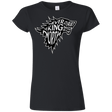 T-Shirts Black / S Never Forget The King In The North Junior Slimmer-Fit T-Shirt