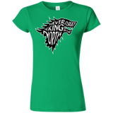 T-Shirts Irish Green / S Never Forget The King In The North Junior Slimmer-Fit T-Shirt