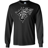 T-Shirts Black / S Never Forget The King In The North Men's Long Sleeve T-Shirt