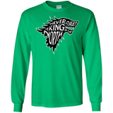 T-Shirts Irish Green / S Never Forget The King In The North Men's Long Sleeve T-Shirt