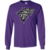 T-Shirts Purple / S Never Forget The King In The North Men's Long Sleeve T-Shirt