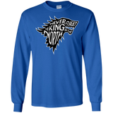 T-Shirts Royal / S Never Forget The King In The North Men's Long Sleeve T-Shirt