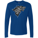 T-Shirts Royal / S Never Forget The King In The North Men's Premium Long Sleeve