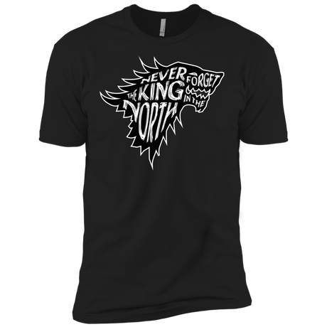 T-Shirts Black / X-Small Never Forget The King In The North Men's Premium T-Shirt