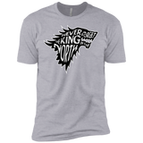 T-Shirts Heather Grey / X-Small Never Forget The King In The North Men's Premium T-Shirt