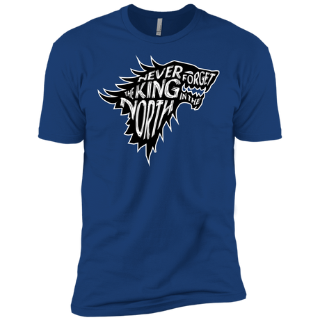 T-Shirts Royal / X-Small Never Forget The King In The North Men's Premium T-Shirt