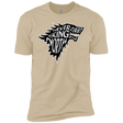T-Shirts Sand / X-Small Never Forget The King In The North Men's Premium T-Shirt