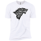 T-Shirts White / X-Small Never Forget The King In The North Men's Premium T-Shirt
