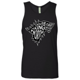 T-Shirts Black / S Never Forget The King In The North Men's Premium Tank Top