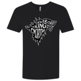 T-Shirts Black / X-Small Never Forget The King In The North Men's Premium V-Neck