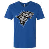 T-Shirts Royal / X-Small Never Forget The King In The North Men's Premium V-Neck