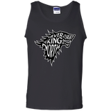 T-Shirts Black / S Never Forget The King In The North Men's Tank Top