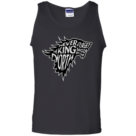 T-Shirts Black / S Never Forget The King In The North Men's Tank Top