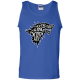 T-Shirts Royal / S Never Forget The King In The North Men's Tank Top