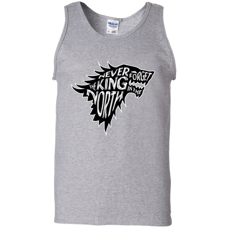 T-Shirts Sport Grey / S Never Forget The King In The North Men's Tank Top