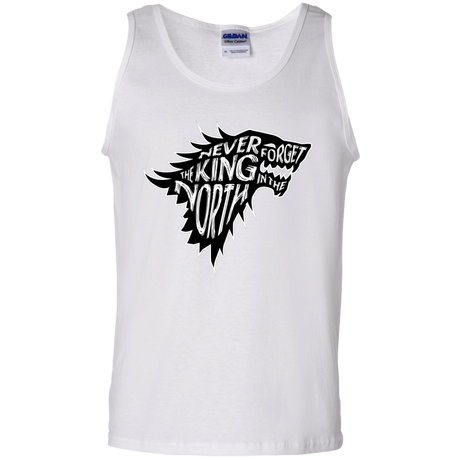 T-Shirts White / S Never Forget The King In The North Men's Tank Top