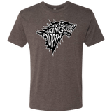 T-Shirts Macchiato / S Never Forget The King In The North Men's Triblend T-Shirt