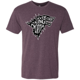 T-Shirts Vintage Purple / S Never Forget The King In The North Men's Triblend T-Shirt