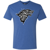 T-Shirts Vintage Royal / S Never Forget The King In The North Men's Triblend T-Shirt