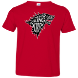 T-Shirts Red / 2T Never Forget The King In The North Toddler Premium T-Shirt