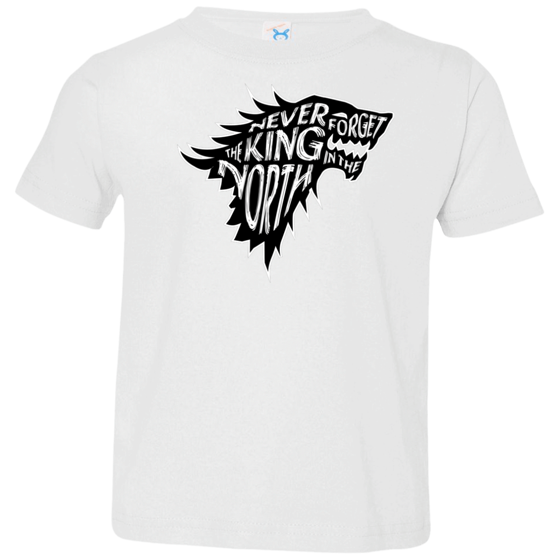 T-Shirts White / 2T Never Forget The King In The North Toddler Premium T-Shirt