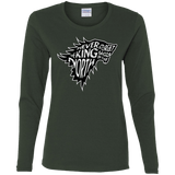T-Shirts Forest / S Never Forget The King In The North Women's Long Sleeve T-Shirt