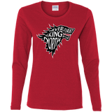 T-Shirts Red / S Never Forget The King In The North Women's Long Sleeve T-Shirt