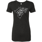 T-Shirts Vintage Black / S Never Forget The King In The North Women's Triblend T-Shirt