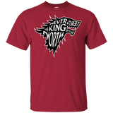 T-Shirts Cardinal / YXS Never Forget The King In The North Youth T-Shirt