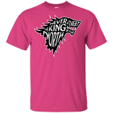 T-Shirts Heliconia / YXS Never Forget The King In The North Youth T-Shirt