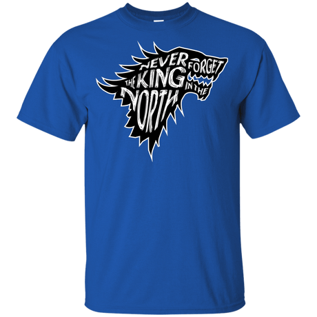 T-Shirts Royal / YXS Never Forget The King In The North Youth T-Shirt