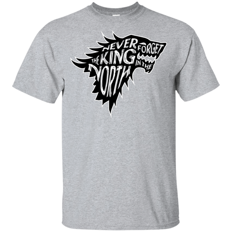 T-Shirts Sport Grey / YXS Never Forget The King In The North Youth T-Shirt