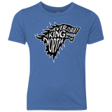 T-Shirts Vintage Royal / YXS Never Forget The King In The North Youth Triblend T-Shirt