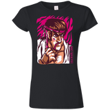 T-Shirts Black / S Never Give Up Junior Slimmer-Fit T-Shirt