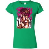 T-Shirts Irish Green / S Never Give Up Junior Slimmer-Fit T-Shirt