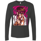 T-Shirts Heavy Metal / S Never Give Up Men's Premium Long Sleeve