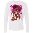 T-Shirts White / S Never Give Up Men's Premium Long Sleeve