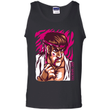 T-Shirts Black / S Never Give Up Men's Tank Top