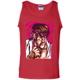 T-Shirts Red / S Never Give Up Men's Tank Top