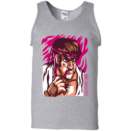 T-Shirts Sport Grey / S Never Give Up Men's Tank Top