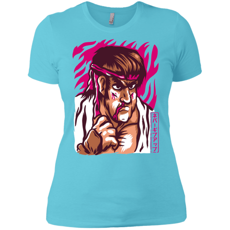 T-Shirts Cancun / X-Small Never Give Up Women's Premium T-Shirt
