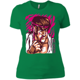 T-Shirts Kelly Green / X-Small Never Give Up Women's Premium T-Shirt
