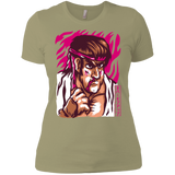 T-Shirts Light Olive / X-Small Never Give Up Women's Premium T-Shirt