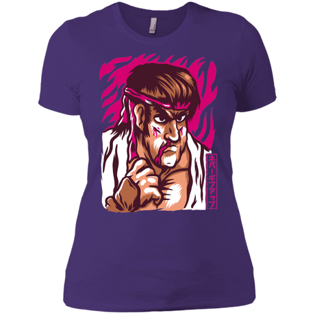 T-Shirts Purple Rush/ / X-Small Never Give Up Women's Premium T-Shirt