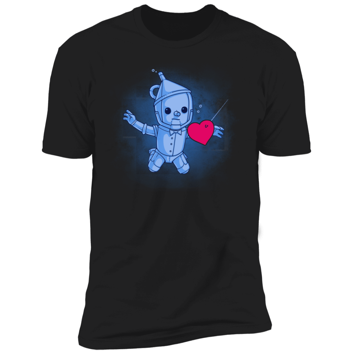 T-Shirts Black / X-Small Never Heart Men's Premium T-Shirt