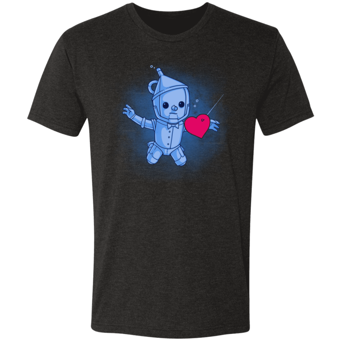 T-Shirts Vintage Black / S Never Heart Men's Triblend T-Shirt