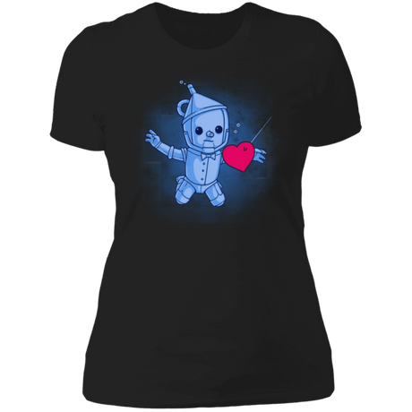 T-Shirts Black / X-Small Never Heart Women's Premium T-Shirt