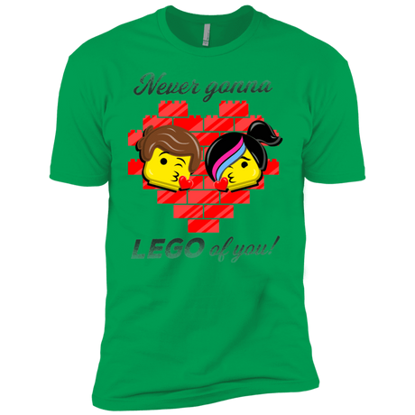 T-Shirts Kelly Green / YXS Never LEGO of You Boys Premium T-Shirt