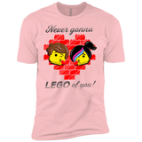 T-Shirts Light Pink / YXS Never LEGO of You Boys Premium T-Shirt